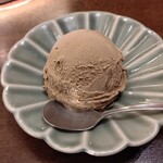 しゃぶ禅 - ほうじ茶のアイスクリームです。