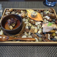 レストラン ラ・フロレゾン・ドゥ・タケウチ - ～L'AMUSE-BOUCHE～秋の情景/キノコのヴァリエーション　vers 2020