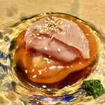 焼鳥 かさ原 - 胸肉のお刺身