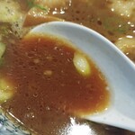 麺哲支店 麺野郎 - 西成ホルモン風菊脂醤油馬鹿つけ麺