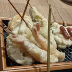 Kaisen Kushi Tempura Nakano Ya Higashi Naka Noten - 