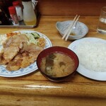 キッチン長崎 - 焼肉スタミナセット750円