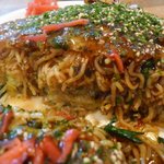 Hiroshima Fuu Okonomiyaki Mukago - そばスタミナ（ダブル）