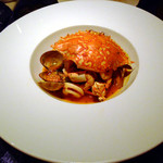 ビストロ ルシェルシェ - 渡りガニと魚介のスープ