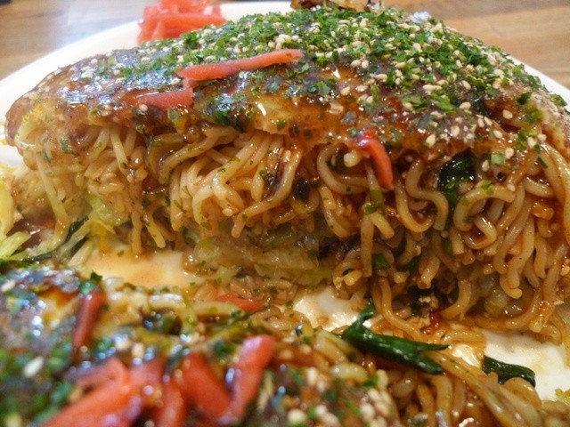 広島風おこのみ焼 珠芽（むかご） - 仙台市泉区その他（お好み焼き）の写真