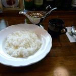 キッチン香味亭 - ハヤシライス（スープ、ドリンク付き）（980円）
