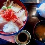 倉敷大衆割烹 千成 - サラダ無しでこんな感じ