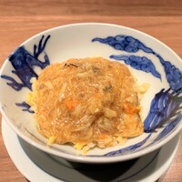 桃仙閣 東京 - 上海蟹のあんかけ炒飯]