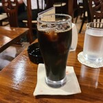 ブロード - アイスコーヒー(+50円)です。