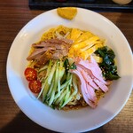 ラーメン とまや - 冷やし中華(850円)です。