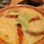 小料理バル ドメ - 2010鰻と海老の玉子伝法焼き