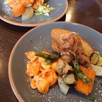 Osteria Piccaｎｔe uno - チキンと野菜のナポリ風フリッター