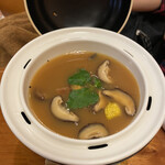 ぬりや - 生の状態の茶碗蒸し