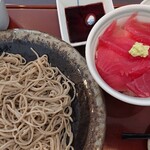 Sobakiri Shou - マグロ丼セット