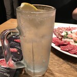 YAKINIKU MARUUSHI 銀座本店 - チューハイ