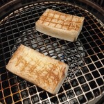 銀座 山科 - じっくり低温で焼きます