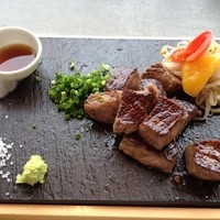 鉄板焼 摩天楼 東京スカイツリー・ソラマチ店 - 国産牛サーロインステーキ