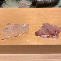 鮨 はしもと - ひらめとアラ