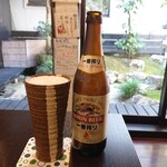 Cafe 茶人 - 瓶ビール(600円)