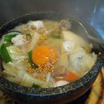 中華ゴロゴロ屋 - 海鮮五目石焼きご飯