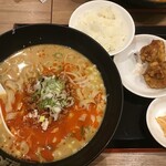 劉家 西安刀削麺 - 自分で頼んだ坦々刀削麺(2020.10.9)