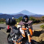 大涌谷くろたまご館 - 大観山。バイクブログだね(笑)