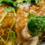 まるやま食堂 - ・林SPF ロースかつ丼 アップ