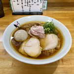 麺屋 しん蔵 - 田舎の醤油 800円 味玉 100円