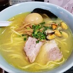 塩そば専門店 桑ばら - ムール貝の塩そば