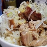 塩そば専門店 桑ばら - チャーマヨ丼