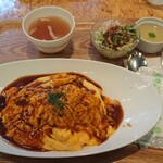 カフェ ヌフ - オムライスランチ