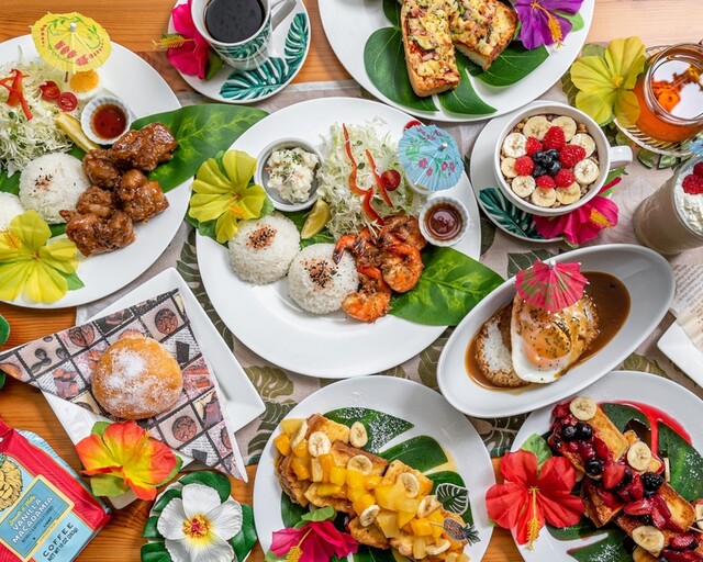 ハワイアン モアナ カフェ Hawaiian Moana Cafe 潟元 カフェ ネット予約可 食べログ