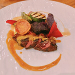 Le Bistrot des Copains - 2020.10.30 牛ハラミと豚ヒレのグリル