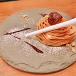 ビストロ コパン - 2020.10.30 モンブラン①