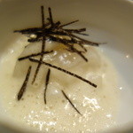 銀座うかい亭 - アオリイカとタスマニアトリュフの温かい一皿