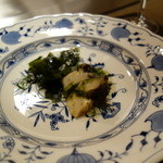 銀座うかい亭 - 焼鮑　有明海苔の香り