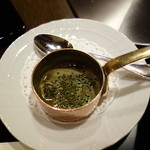 銀座うかい亭 - 絶品の鮑の肝ソース