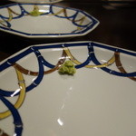 銀座うかい亭 - 鮫皮おろしわさび