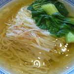 ネギ汁ソバ（葱油麺） 630円 