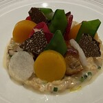 ロオジエ - フォアグラ　マッシュルーム　スペルト小麦