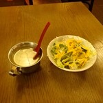 ナマステ エベレスト - スープとサラダ