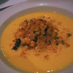 カーザ ヴィニタリア - 【とうもろこしの冷たいスープとフォアグラのテリーヌ】★2012/7