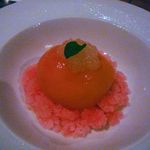 カーザ ヴィニタリア - 【白桃のコンポートとグラニータ ヨーグルトのソルベ添え】★2012/7