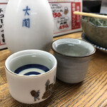 魚庭本店 - 日本酒も呑んでしまう。。。