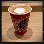 TULLY'S COFFEE - カフェラテ　390円