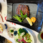 池上本門寺 朗峰会館 - 牛網焼き御膳　足りるかな？(^^)