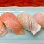 Matsuno Sushi - 赤鯥、縞鯵、連子鯛、甘鯛(順不動…笑)