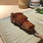 焼鳥 おみ乃 - 血肝