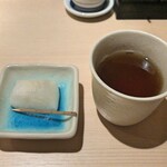 焼鳥 おみ乃 - 梨 + 茶