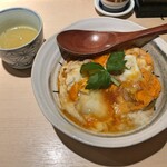 焼鳥 おみ乃 - 親子丼 + スープ